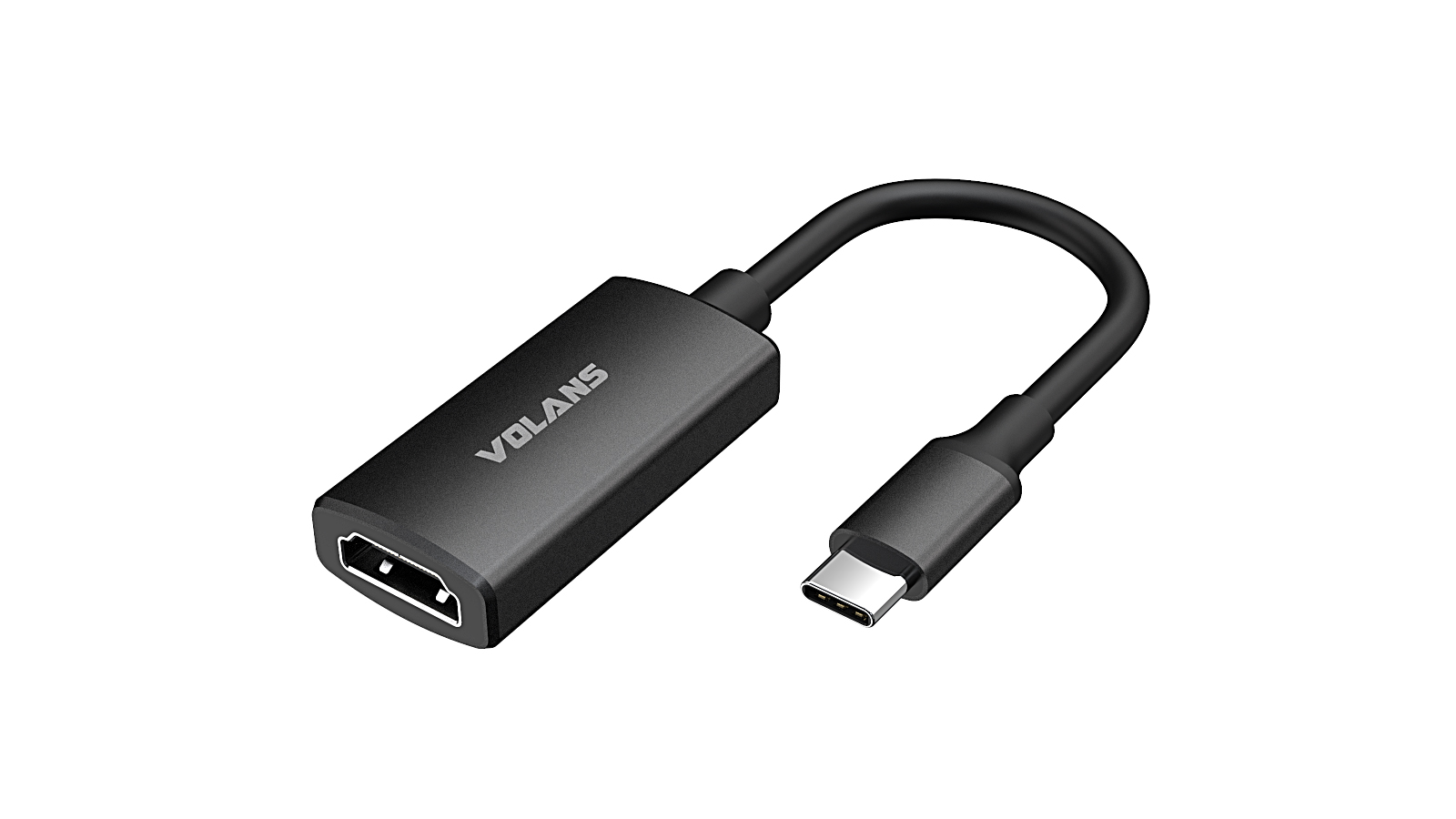 USB C to HDMI Adapter 4K HDMI to USB C Adaptor, 60Hz, Aluminum