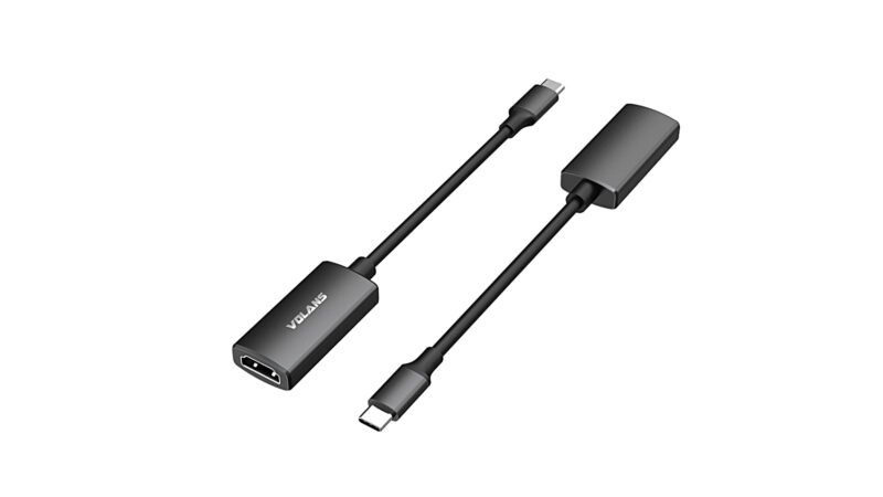VOLANS VL-UCHM2 Aluminium USB-C to HDMI Adapter 4K/60Hz (HDR10) - Image 2