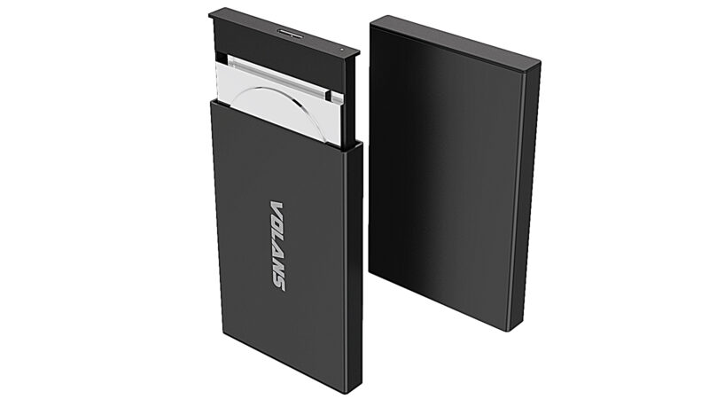 VOLANS VL-UE25S Aluminium 2.5'' SATA to USB3.0 HDD Enclosure - Image 4