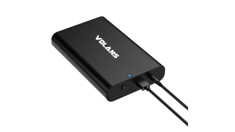 VOLANS VL-UE35S 3.5" SATA to USB3.0 Aluminium Hard Drive Enclosure - Image 3