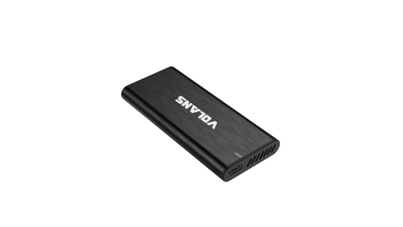 VOLANS VL-UCM2-S Aluminium NVMe PCIe M.2 SSD to USB3.1 Gen 2 Type C Enclosure 10Gbps - Image 2