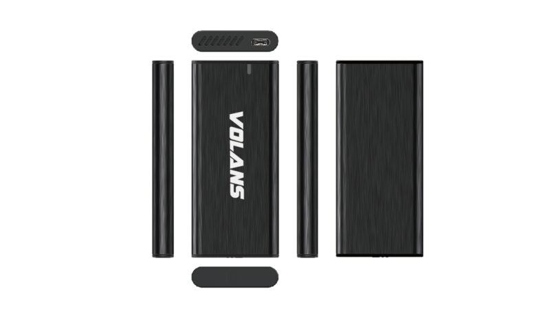 VOLANS VL-UCM2-S Aluminium NVMe PCIe M.2 SSD to USB3.1 Gen 2 Type C Enclosure 10Gbps - Image 5