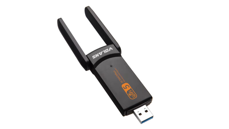 VOLANS VL-UW190S AC1900 High Gain Wireless Dual Band USB Adapter - Image 8