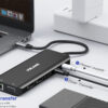 VOLANS VL-UCTDMH-S Aluminum 14-in-1 USB-C Hub with 100W PD - Image 5