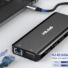 VOLANS VL-UCTDMH-S Aluminum 14-in-1 USB-C Hub with 100W PD - Image 6