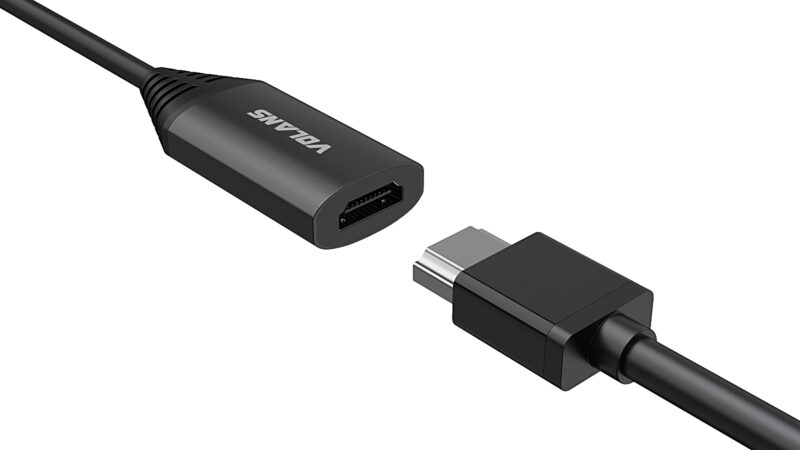 VOLANS VL-UCHM2-8K Aluminium USB-C to HDMI2.1 Adapter 8K/60Hz (HDR10) - Image 4