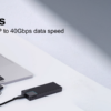 VOLANS VL-UCM2-U4 Aluminium NVMe PCIe M.2 SSD to USB4 Type C Enclosure 40Gbps - Image 4