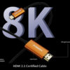 VOLANS VL-CH83 Ultra 8K USB-C to HDMI Cable V2.1 (3M) - Image 7
