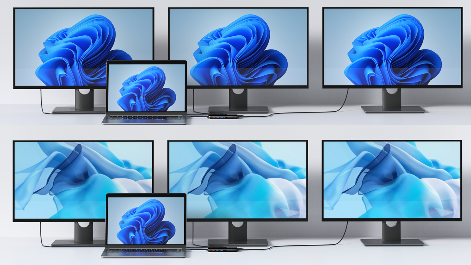 VOLANS VL-UCTDMH-S2 Aluminum 14-in-1 USB-C Hub with 100W PD - Image 13