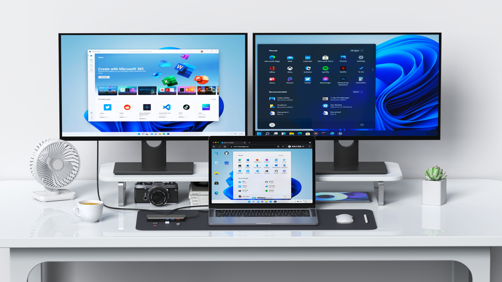 VOLANS VL-UCTDMH-S2 Aluminum 14-in-1 USB-C Hub with 100W PD - Image 11