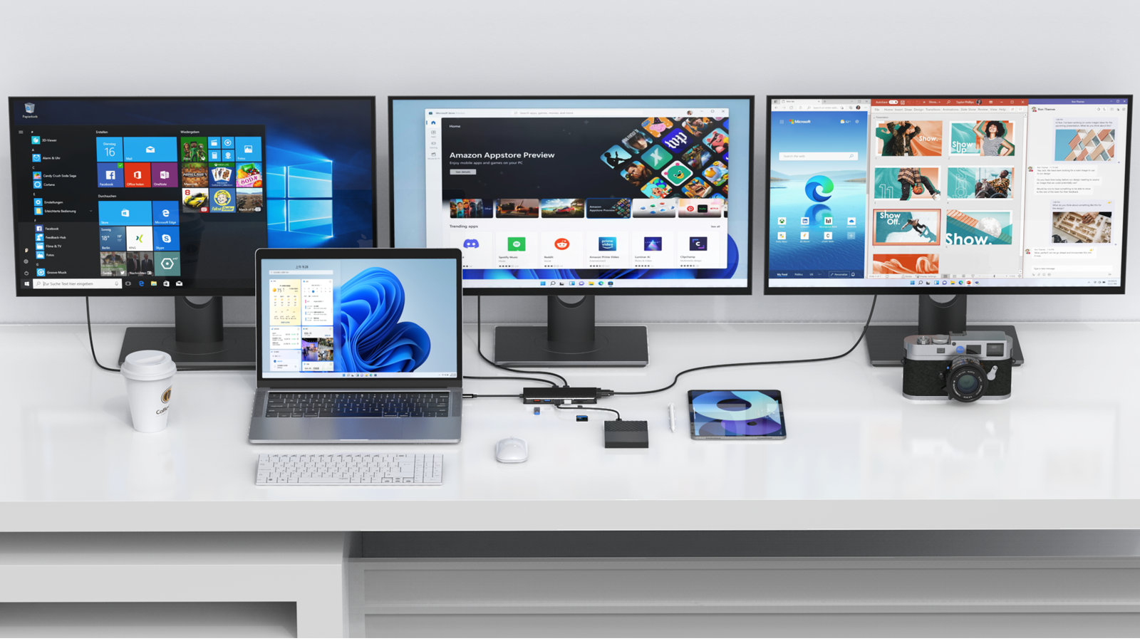 VOLANS VL-UCTDMH-S2 Aluminum 14-in-1 USB-C Hub with 100W PD - Image 12