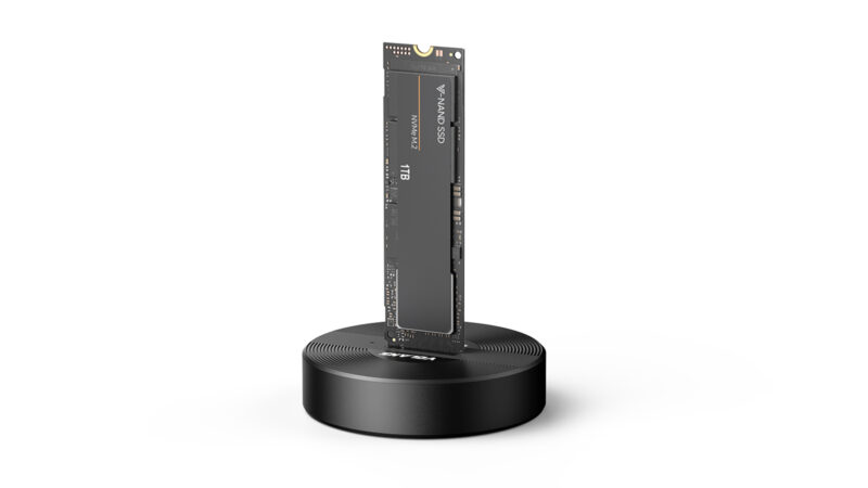VOLANS VL-DSM2-U4 Aluminium USB4/TB4 to M.2 NVMe SSD Docking Station - Image 2