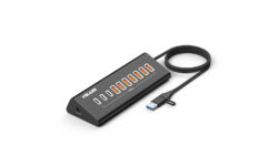 VOLANS VL-HB10C Aluminum 10 Ports USB3.2 Gen2 HUB (7A+3C)