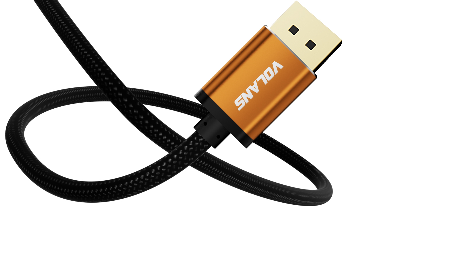 VOLANS VL-DD41 Ultra 4K DP to DP Cable V1.2 (1M) - Image 3