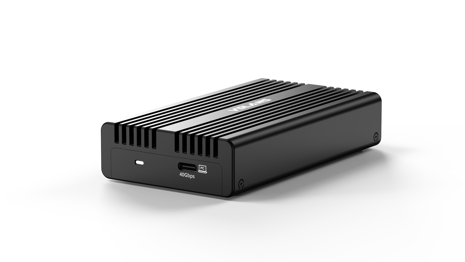 VOLANS VL-UCM2-U4HS Aluminium NVMe PCIe M.2 SSD to USB4 Type C Enclosure 40Gbps - Image 3